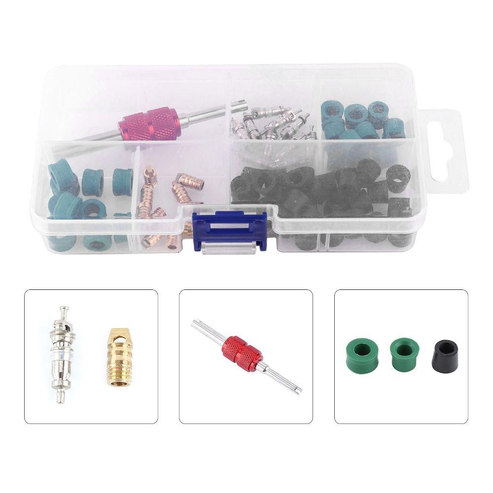 71-teiliges universelles Ventilkern-Kit Mehrzweck-Klimaanlagen-Entfernungswerkzeug-Kit Kühlsystem