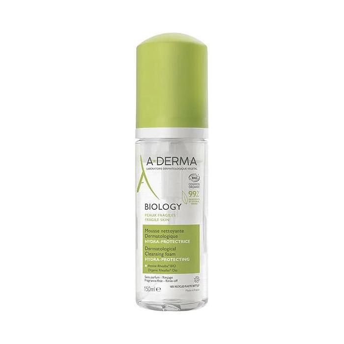 A-Derma Biology Mousse Nettoyante Dermatologique 150ml