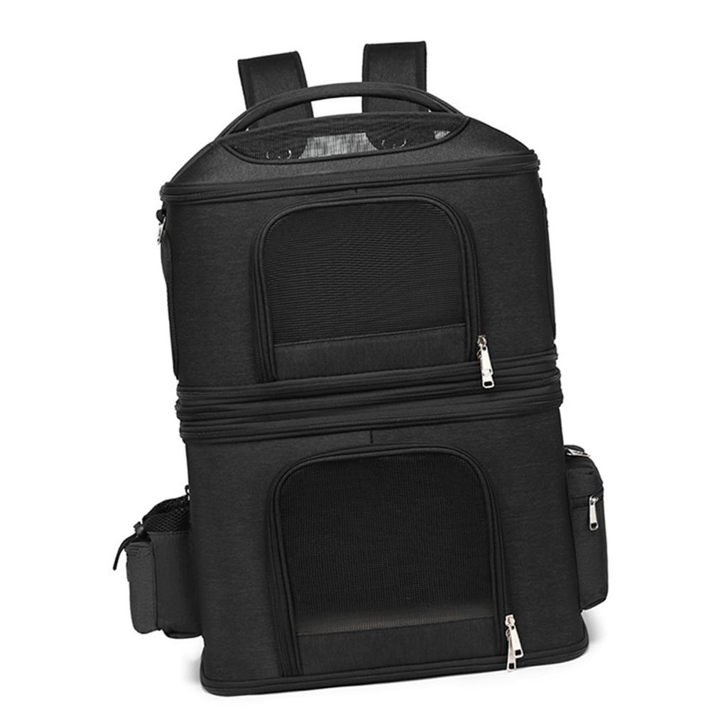 Cat Carrier Detachable Backpack Double Cat Carrier Breathable and Convenient for Travel    and Comfortable Shoulder
