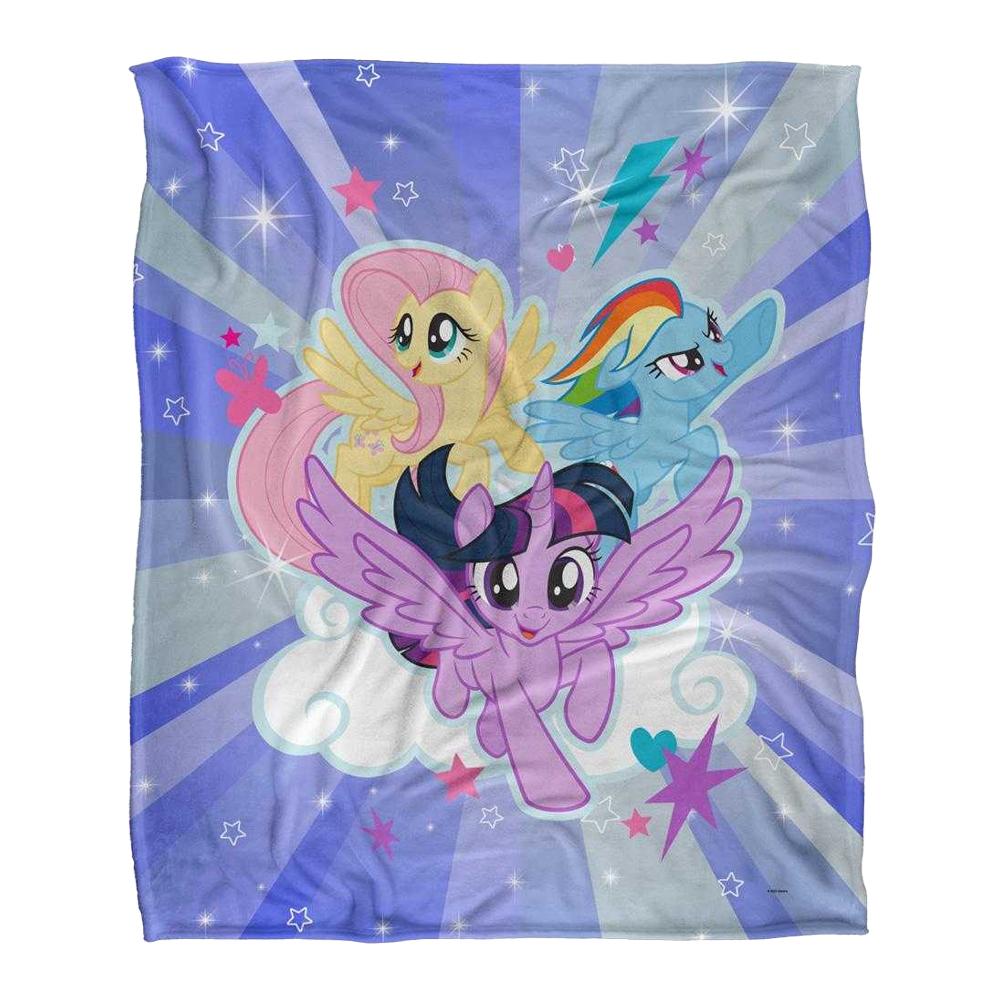 My Little Pony Silky Starry Sky Supersoft Blanket