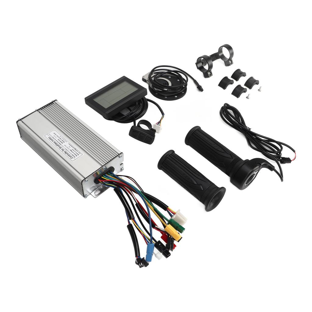 1000W Motor Brushless Controller Kit 30A Square Wave Dual Mode Controller LCD3 Display Panel for Electric Bicycle