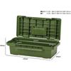 CaptaIn Stag Uw 1535 [outdoor Storage Box Tool Box Gear Tool Box Olive Made In Japan]