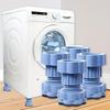Adjustable Anti-Slip Pads with Leveling Feet - Heavy Duty EVA Shock Absorbers, Anti-Slip Shock Pads and Stabilizers for Washers, Refrigerator