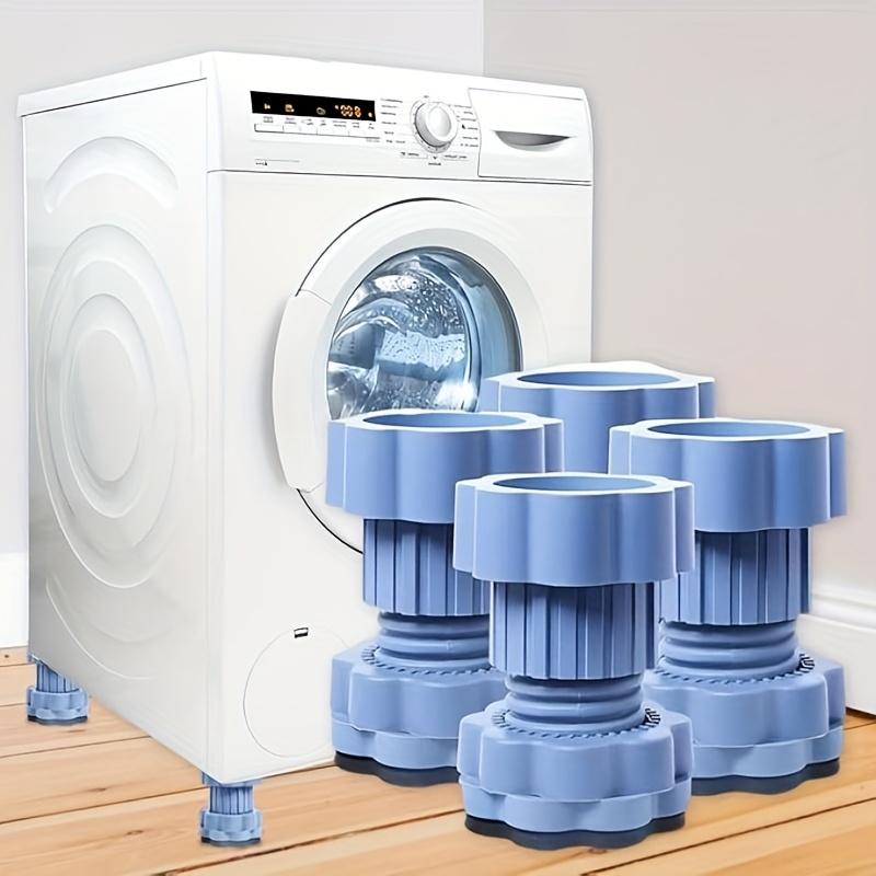 Adjustable Anti-Slip Pads with Leveling Feet - Heavy Duty EVA Shock Absorbers, Anti-Slip Shock Pads and Stabilizers for Washers, Refrigerator