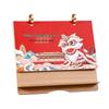 2026 Year of the Horse Chinese Cultural Desktop Calendar - Customizable with Logo