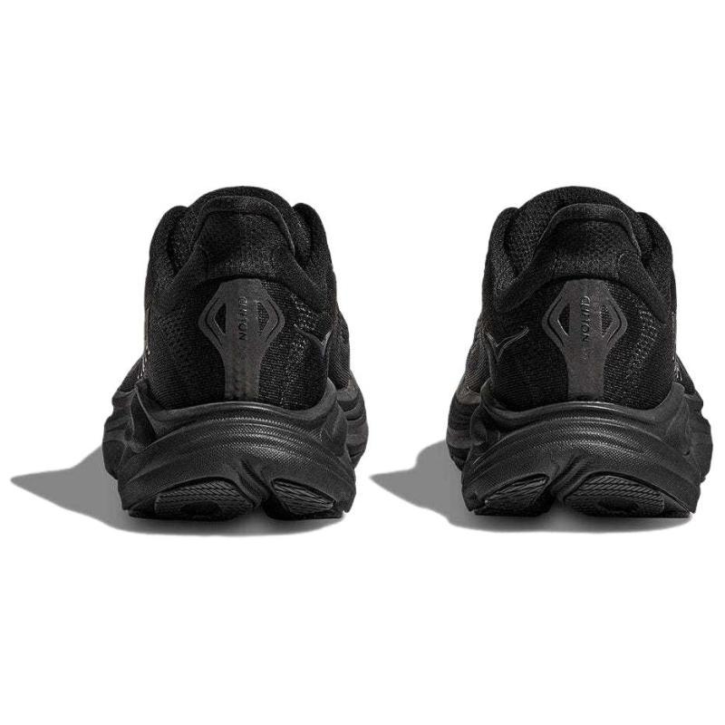 HOKA ONE ONE Anti Slip Wear Resistant Low Top Casual Running Shoes Women's Black White Sneakers 1162050-BBLC