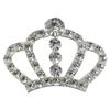 30pcs Alloy and rhinestone Crystal Crown Rhinestone Embellishments DIY Embellishments  Girls