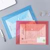A4 Transparent Plastic Snap Document Bags