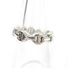 Ausgezeichneter HOORSENBUHS MICRO DAME III TRI-LINK Ring Silber 925 Herren Gebraucht