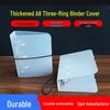 Thickened A8 Three-Ring Photo Album with Transparent Pages