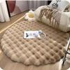 Carpet 1PCS Round Plush Bubble Wool Free Living Room Sofa Bedroom Dressing Cloakroom Bedside Feet Home Decoration