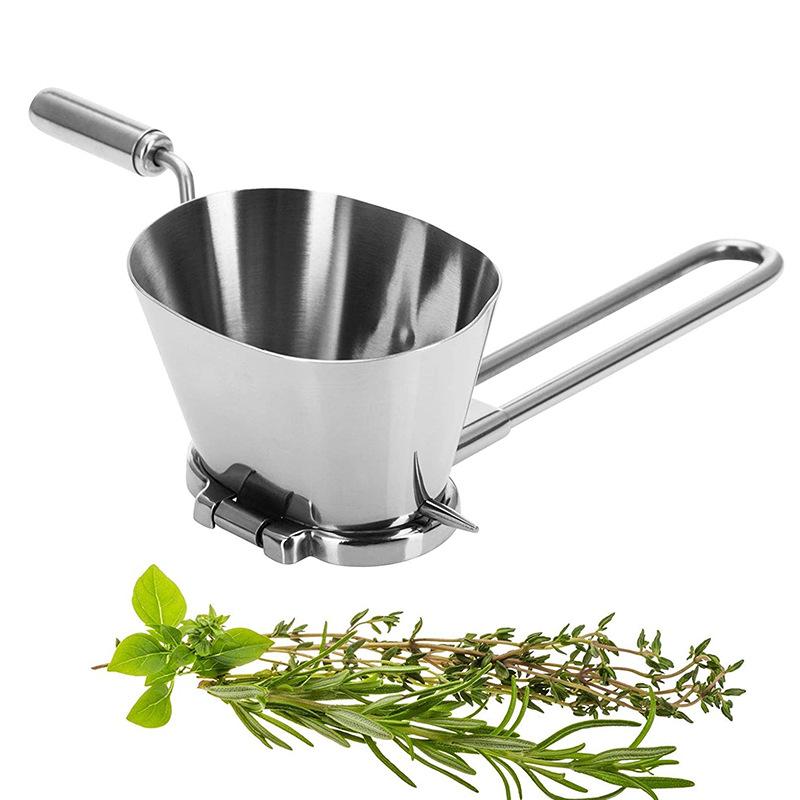

Herb Mill Shredder Stainless Steel Rotary Vegetable Grater Parsley Vanilla Grinder Coriander Mint Cutter Metal Handheld Grinding