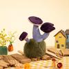 Creative Enoki Bamboo Fungus Plush Mushroom Toy | Wild Mushroom Doll Ornament for Children and Girls Gift