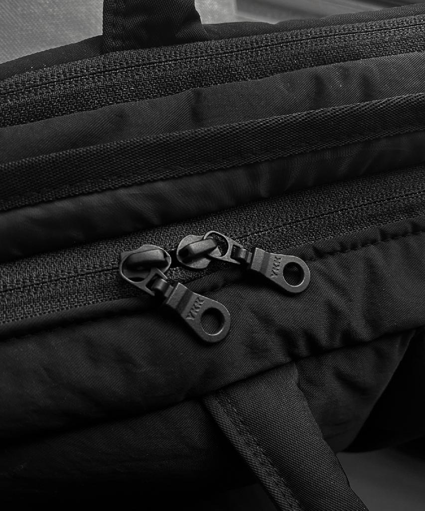 Thetung [Yeobaek] Nylon Lightweight Tote Bag [Charcoal]