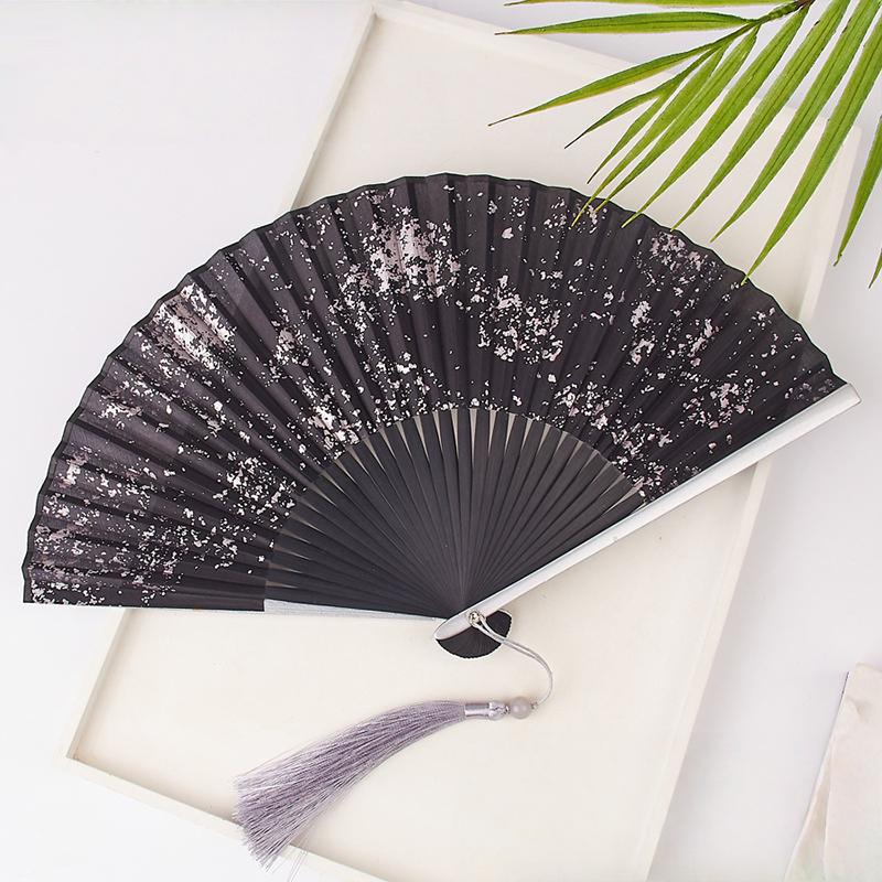 Folding Fan Chinese Style Ancient Style New Chinese Style Small Retro Folding Classical Costume Portable Summer Dancing Fan