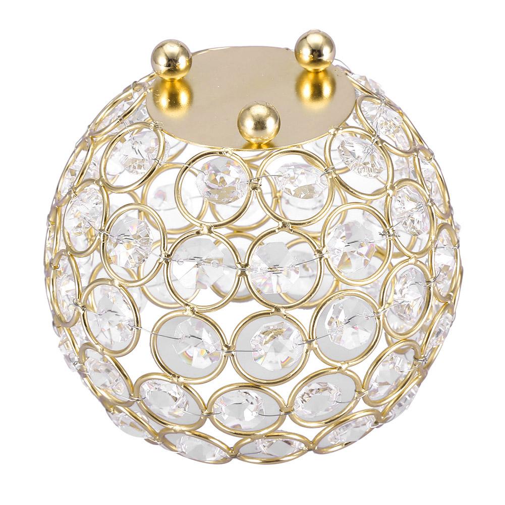 Tea Light Candle Holder Hollow Crystal Design Stylish Candle Holders for Table Centerpieces Wedding Home Decoration