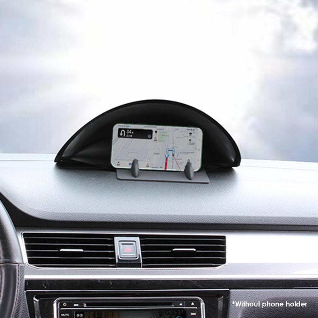 Car Cell Phone GPS Sun Shade Anti-Glare Foldable Navigation Screen Protector Navigation Sun Hood Cover Car Interior Spare Parts