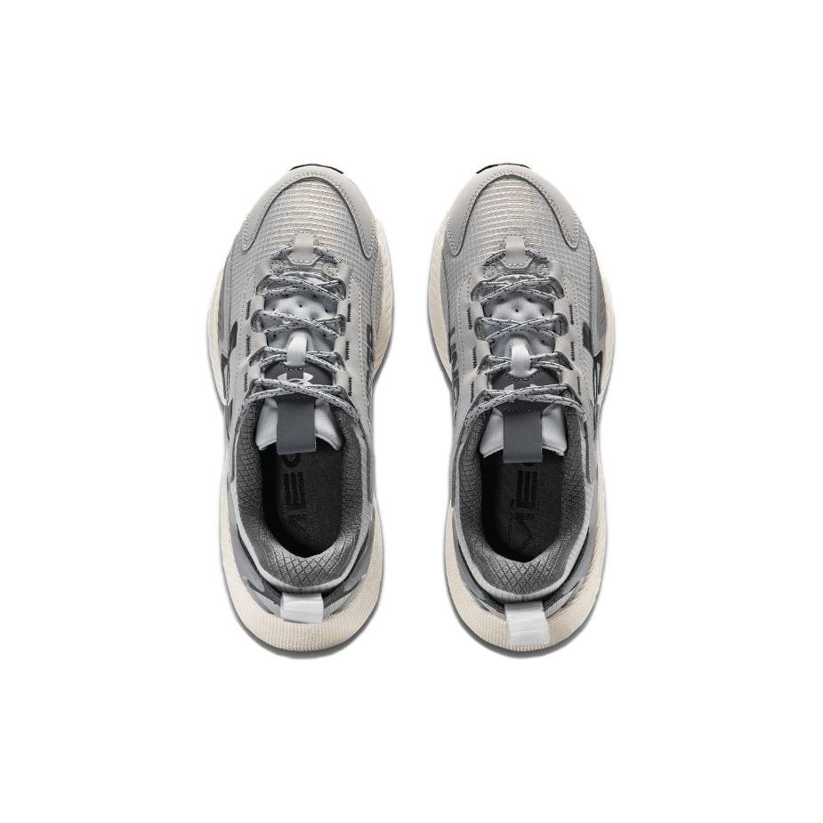 Under Armour Unisex UA HOVR Mega 2 MVMNT Running Shoes Grey Black 3026629-105