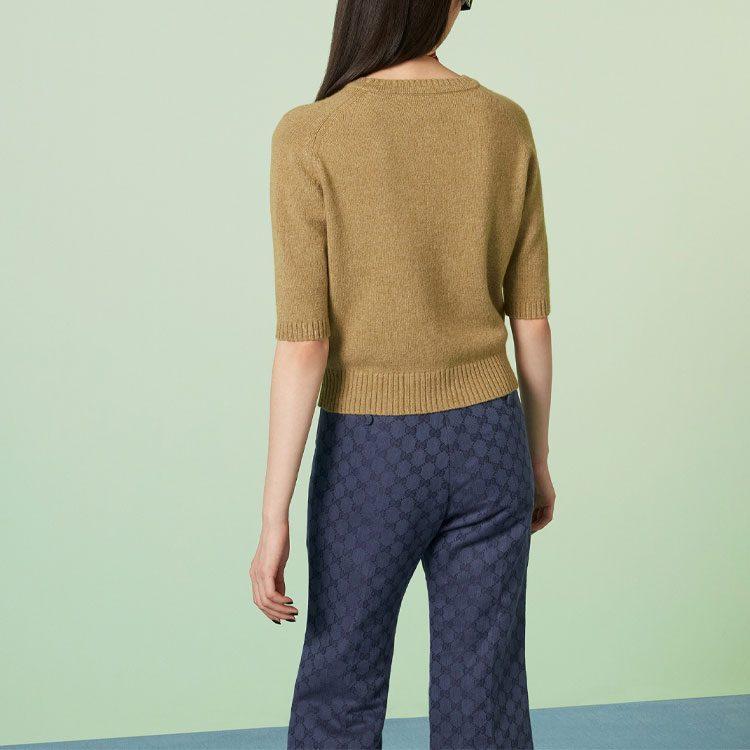 GUCCI Cashmere Top With Horsebit 628389-XKBH9-1043