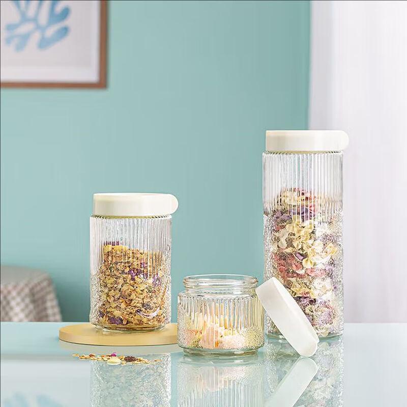 

Aizlv Cloud Storage Glass Jar Set
