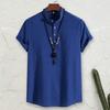 Male T-shirt Cozy Short Sleeves Breathable Men Shirt Male Tops Summer Fashion T-shirt Male T-shirt Men Clothing