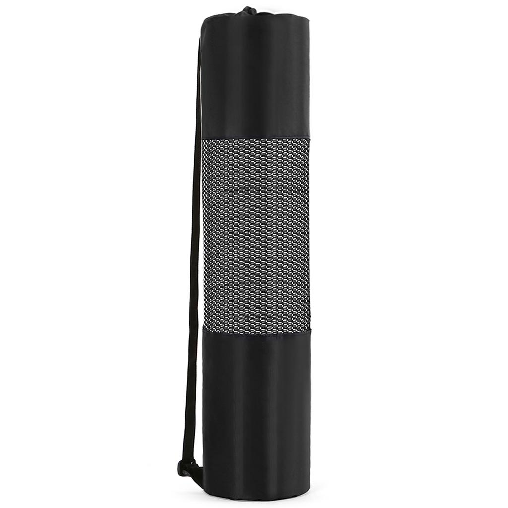 11.8 x 27.5 Inch  Mat Mesh Bag Lightweight Breathable Sports Gym Equipment Bag Drawstring Storage Sack