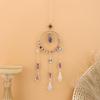 Simple Stylish Indoor Decor: Raw Stone Sun Catcher Wind Chime Pendant T109