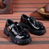 2026 Spring/Autumn Retro Lolita JK Mary Jane Shoes: Round Toe Cute Women's Leather Shoes