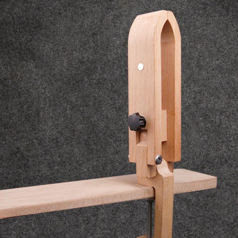 Sewing DIY Tools Foldable Wooden Clamp Clip Type Leather Stitching Holder Leather Sewing Tools