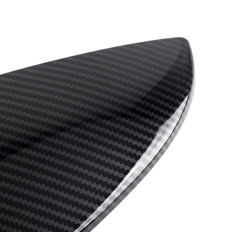 Carbon Fiber Texture 2pcs Rearview Wing Mirror Cover Trim Fit For Lexus UX 200 250H ES 350 300H LC LS 500H 500 RC 350 300 RS F