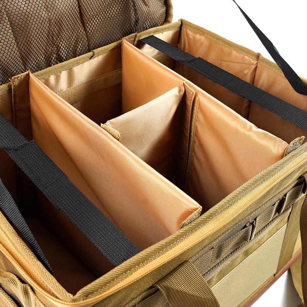 Portable Large Camping Bag Anti-crash Stove Cookware Carrying Bag Multifunctional Camping Accessories Storage