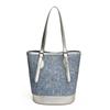 Women's bag retro large-capacity bucket bag new trendy tote bag small bag shoulder armpit bag handbag