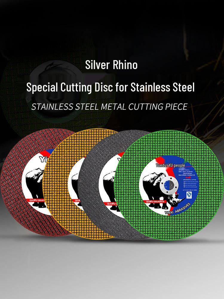 Stainless Steel Abrasive Cutting & Grinding Disc, 100mm Resin Wheel for Metal