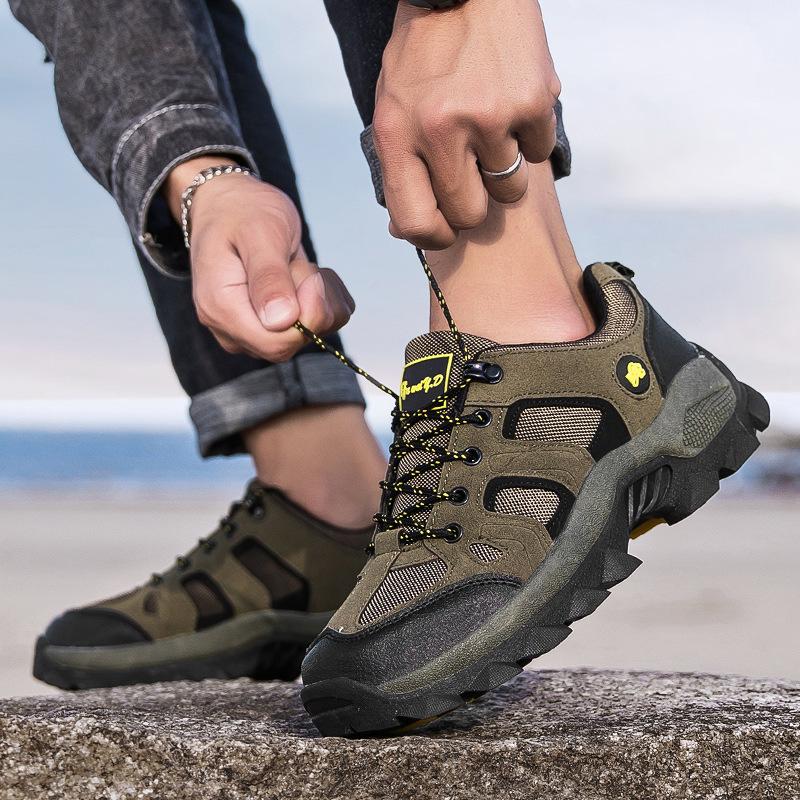 Neue Wanderschuhe Herren Übergröße 47 Low-Top atmungsaktiv rutschfest verschleißfest Reiseschuhe Outdoor Camping Wanderschuhe Damen