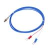 K/Pt100 Type M3 M4 Copper Screw Thermocouple With 0.5/1/2M High Precision Waterproof Ptfe Cable 3D Printer Temperature Sensor