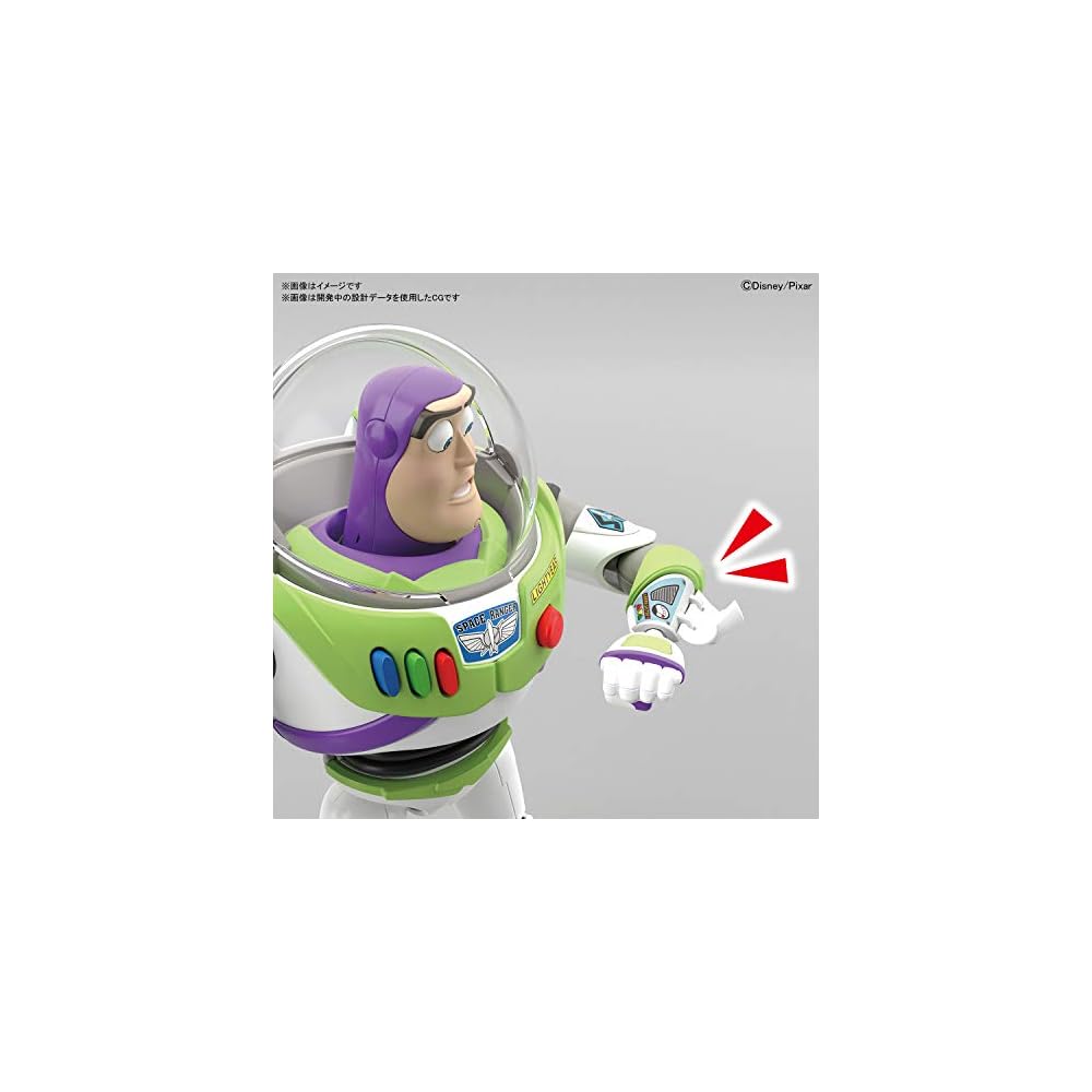 Bandai Spirits Toy Story 4 Buzz Lightyear Color-Coded Plastic Model Kit BAS5057698