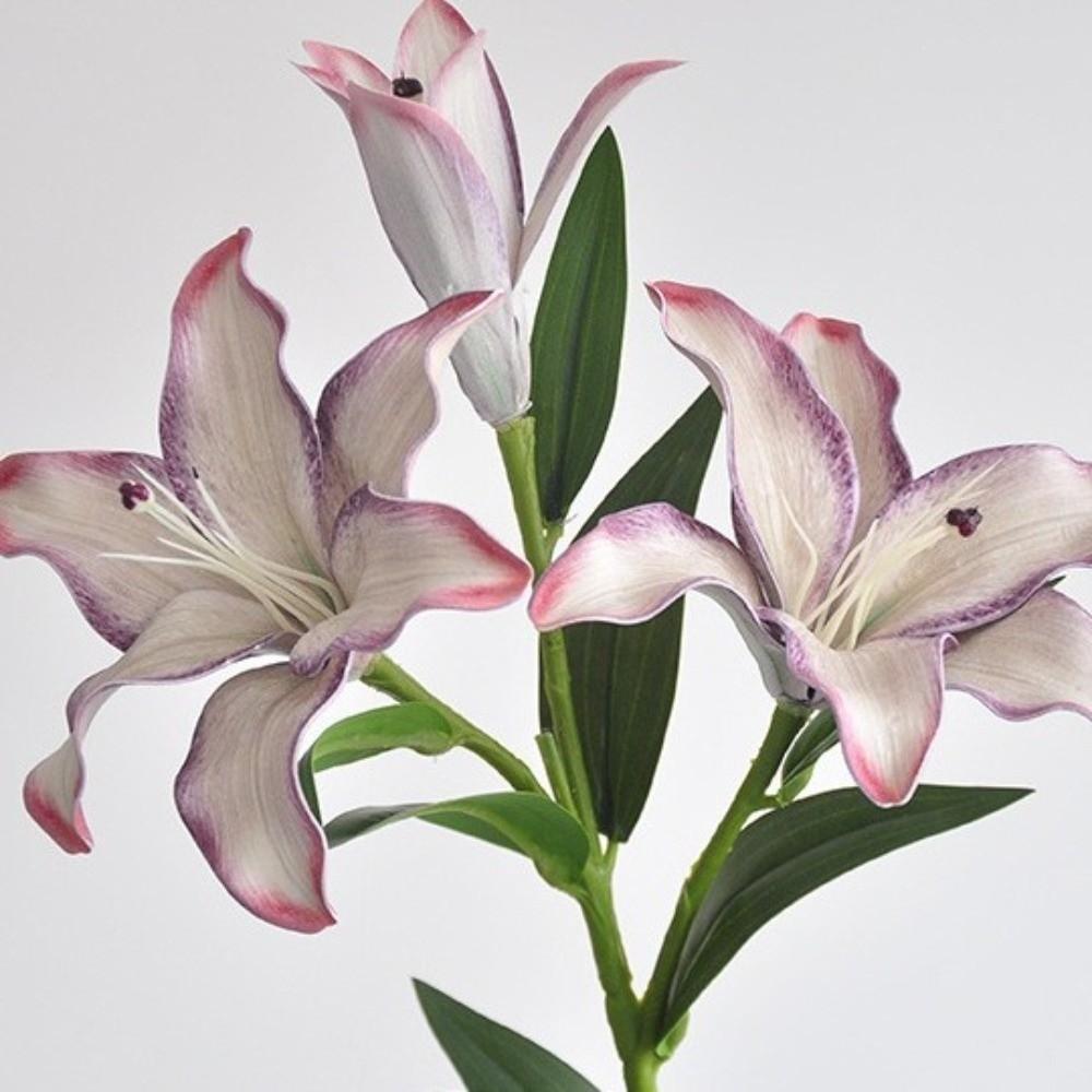 Plastic Simulated Flower Decor Real Touch Floral Arrangement Fake Flowers  Birthday Party