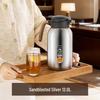 Stainless Steel Double-Layer Vacuum Insulated Flask - 304 Thermos for Tea House & Restaurant, Large Capacity Warm Water Bottle