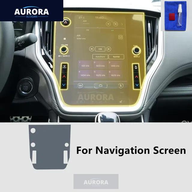 

Для SUBARU OUTBACK 20-23 Прозора захисна плівка з ТПУ для центральної консолі автомобіля, плівка, що самовідновлюється, проти подряпин, аксесуари для тюнінгу For Navigation