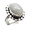Moonstone Ethnic Handmade Ring Jewelry US Size-8.25 R 5678