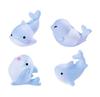 Miniature Showpiece Set For Home Décor, Living Room, Dolphin Miniature - 6 Pcs