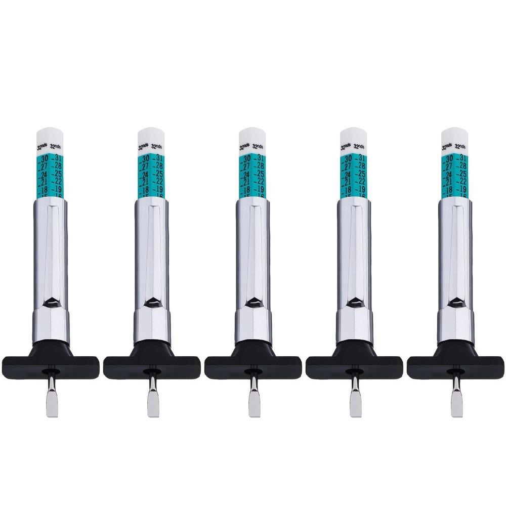 Car Tyre Tire Tread Depth Gauge Meter Auto Tire Wear Detection Measuring Pen Pen Color Coded Digital Caliper Monitoring Tool