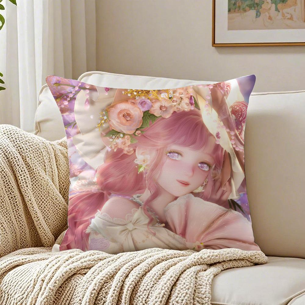 Forward Dreamscape I-Infinity N-Nikki Icon Cushion Cover Pillowcase Anti-Dustmite Living Room Sofa Decor Cushion Room