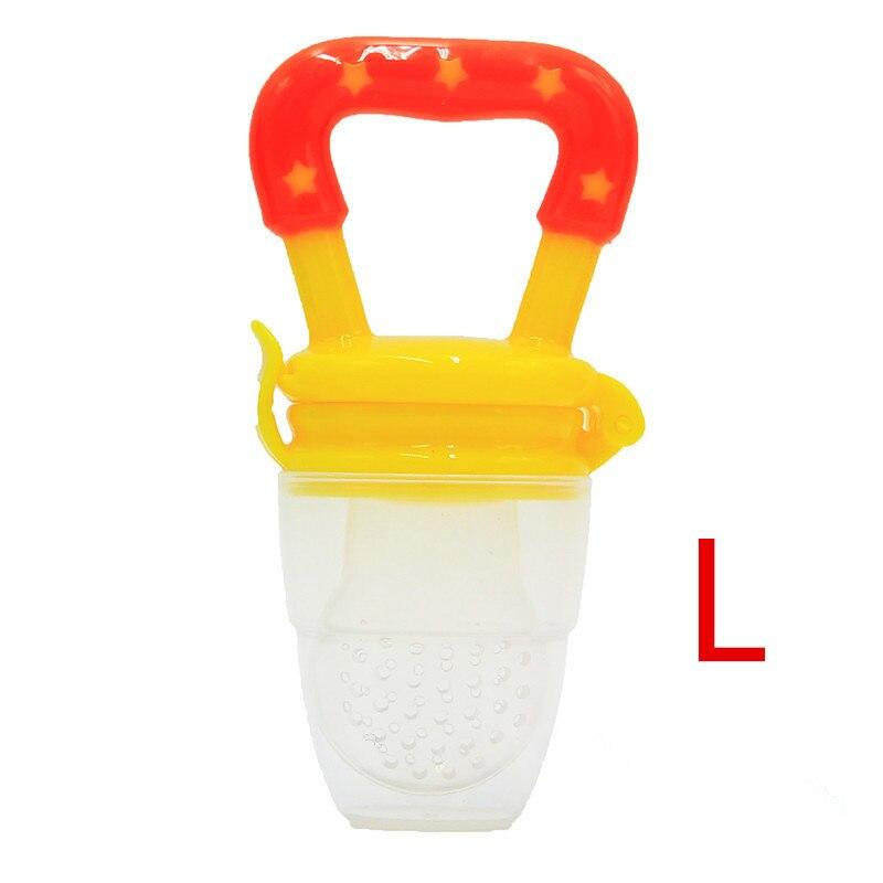 Silicone Baby Food Feeder Nipple Safe Milk Feeder for Baby with Handle Pacifier Bottles Nibbler Fresh Fruit Snack Holder 3 Month