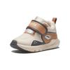 Anta Kids Shock Absorbing Wear Resistant Low Top Walking Shoes Baby Shoes White Brown A12430051-1