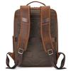 Retro Fashion Leather Men Backpack Business Male 15 16" Laptop Bag Daypacks Large Capacity Travel College School Bag Large