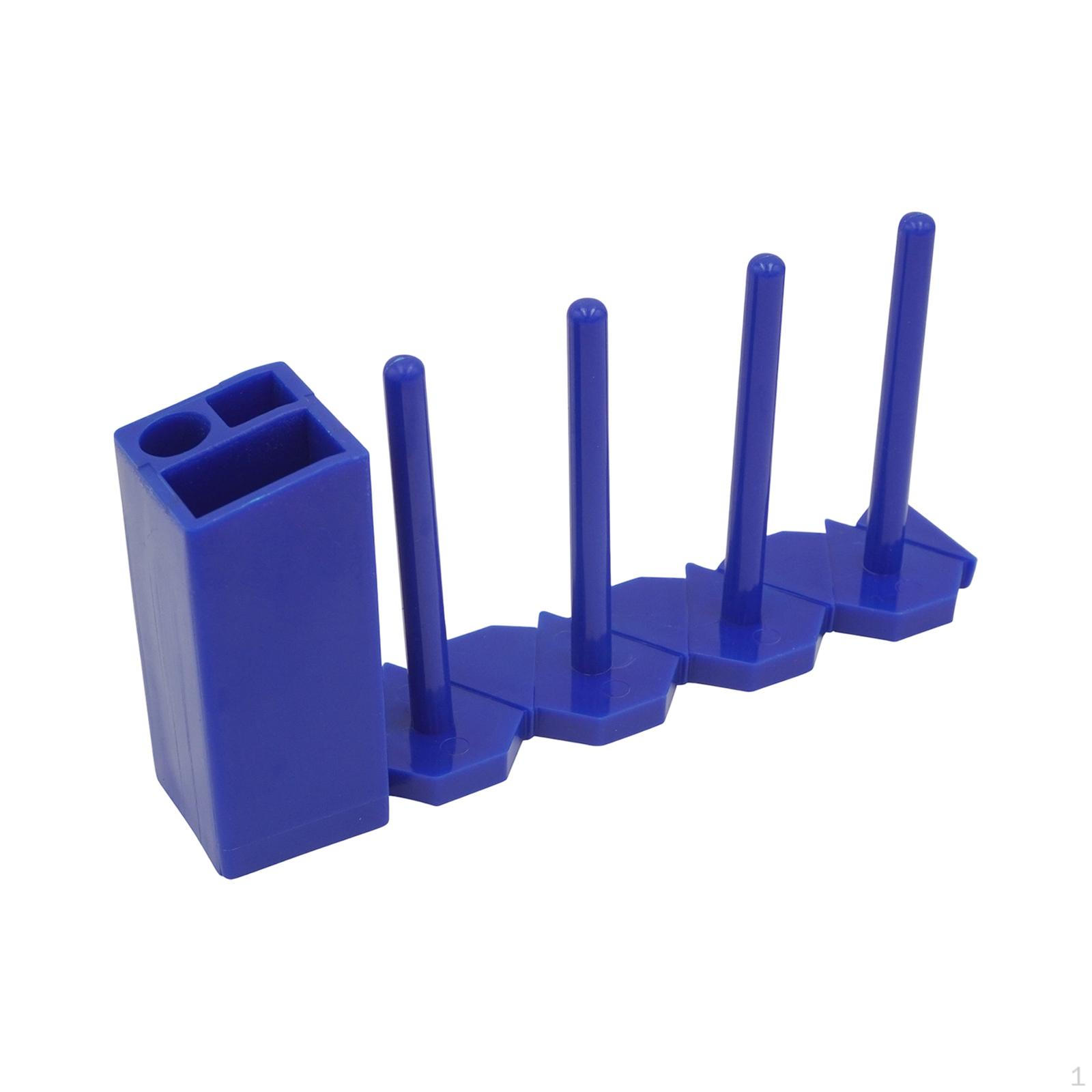 

Bobbin Holder, Essential for Sewing Projects, Multifunctional Space-Saving Organizer темно-синий