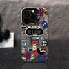 Painted Phone Case for iPhone 11 14 15 16 iPhone 17 11 12 13 for 17 14 15 16 Pro14 15 16 Pro Max for Samsung S25 Ultra S24 S25 A36 A56 A16 Hard Cover