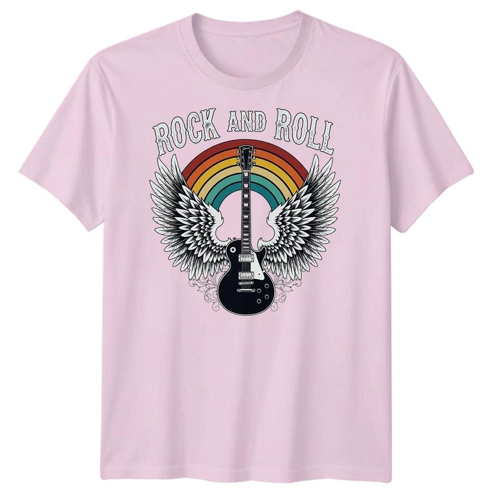 Guitar Heaven Rock N Roll Music Heavy Metal Unisexs Tshirt Tee Top