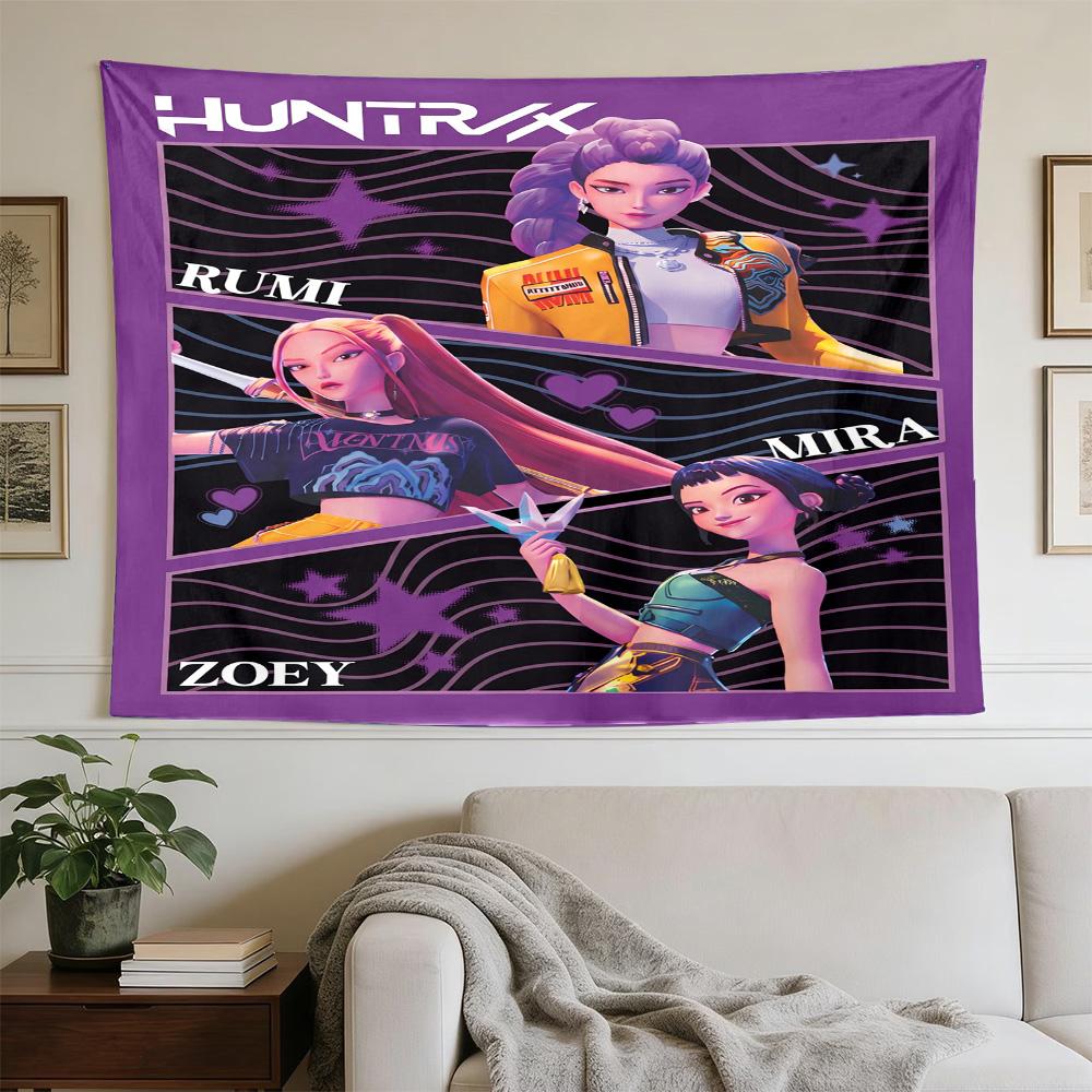 Future Fashion Warriors Versatile Wall Hanging Blanket, Home Backdrop for Wedding, Party and Video Shooting,Perfect Gift